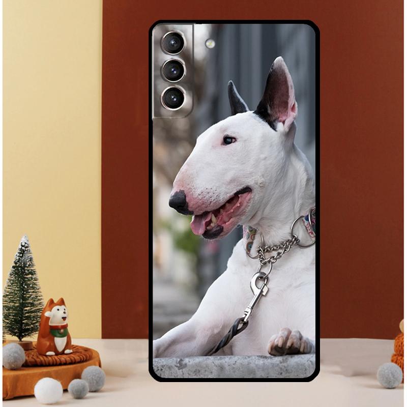 Bullterrier Bull Terrier Dog Case For Samsung Galaxy S24 Ultra S20 S21 FE Note 10 20 Ultra S8 S9 S10 S22 S23 Plus Cover