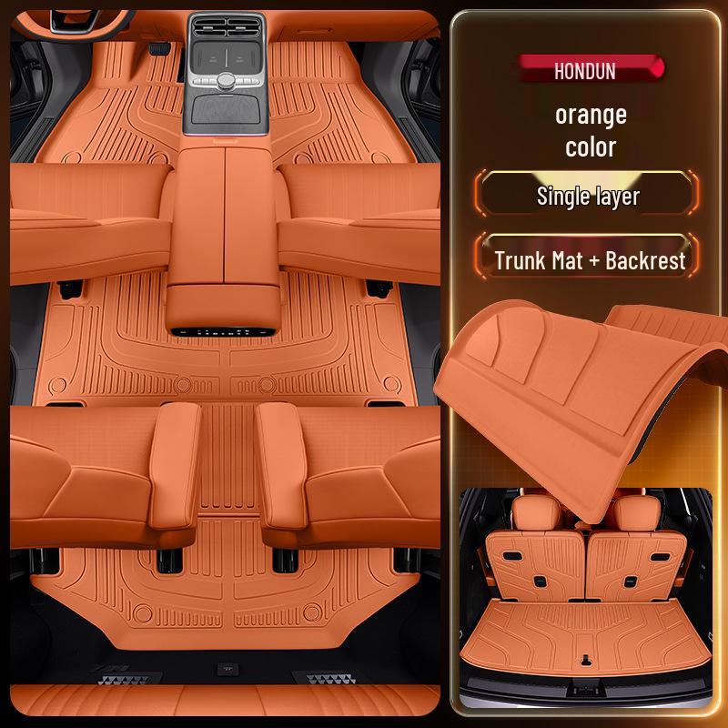 TPE Floor Mats for 2025 Geely Galaxy M9 - Complete Interior Set