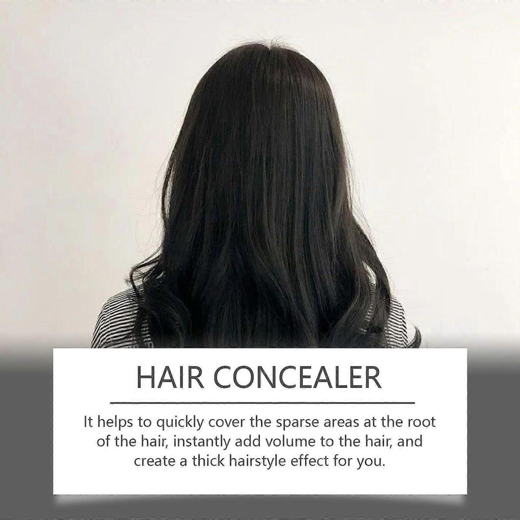 Hoegoa Hair Concealer Is A Natural, Gentle, Long-Lasting, Easy-To-Clean And Refreshing Hair Care Product With A Natural Brownish-Black Color