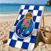FC-Wappen-Design aufgedrucktes Mikrofaser-Strandtuch, Weich und saugfähig, Schnell trocknend, Ideal für Sommerreisen, Strand-Essential, Schwimmbad