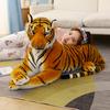 Creative Realistic Tiger Stuffed Toy Cute Simulation Siberian Tiger Plush Toy Baby Sleep Comfort Doll Room Decoration Children Birthday Gift