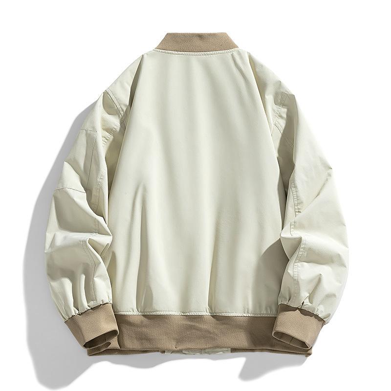 Autumn Jacket Jacket Men's Spring and Autumn Trendy Brand Ins Teenagers Handsome