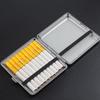 In-Stock Modern Leather 20-Piece Cigarette Case with Elastic Band - Portable Men's Smoking Accessory