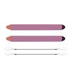 2Pcs Stylus Pen with Tethers for Touch Screens Tablet Phone Devices Kid Friendly Pink