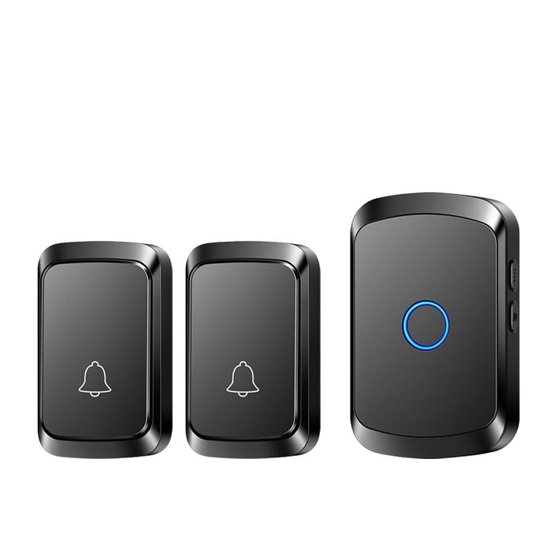 

Smart Wireless No-Drill Doorbell with Loud Volume - Ideal for Homes, Elderly, and Children (One-to-Two Configuration)
