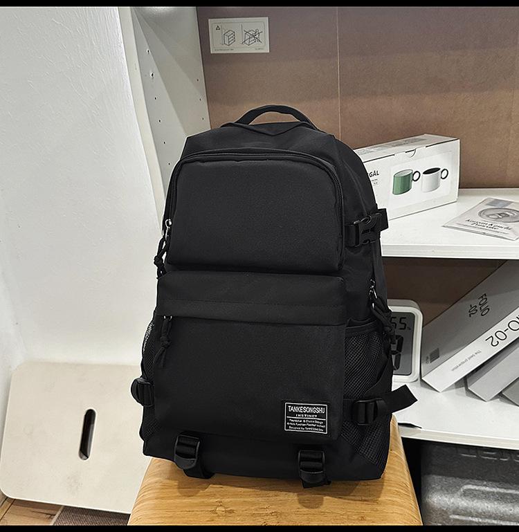 Schoolbag Japanese dark function backpack men's large capacity ins trend tooling backpack schoolbag female student computer bag tide