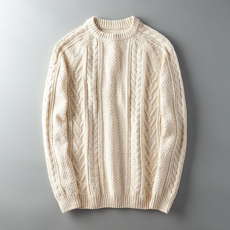 Foreign Trade Tail Order Handmade Thick Thread Cotton Sweater Sweater