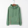 Womens Soft And Comfortable Long Sleeve Hooded Hoodies With Pure Color Sport Coat