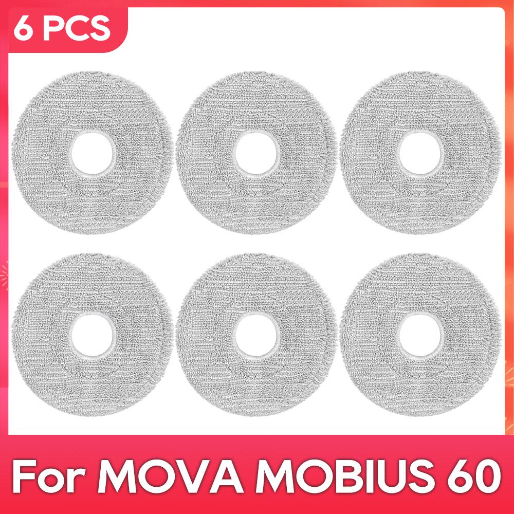 

Fit For ( Mova Mobius 60 ) Main Side Brush Hepa Filter Mop Dust Bag Parts Accessories Robot Vacuum Cleaner Kits