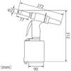 Aviar riveter AR011HX AR011HX