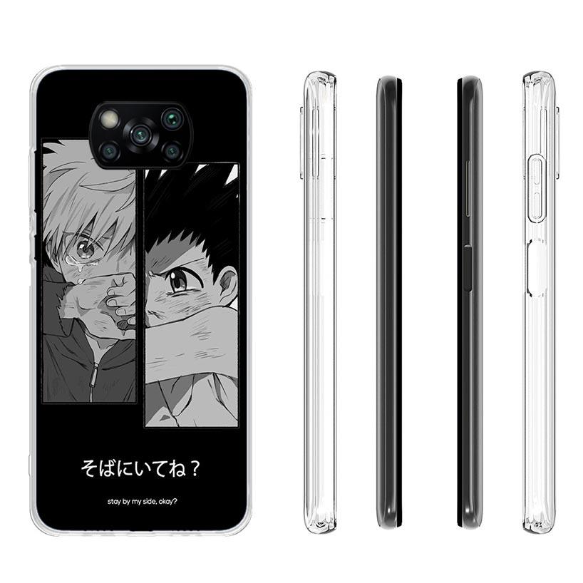 HXH X Hunter Anime Case Phone Cover for Xiaomi Redmi Note 10 9 9S 8 8T 7 5 Pro Mi 12T 11T 10T 9T 12 11 Lite A3 A2 Trend Fundas M
