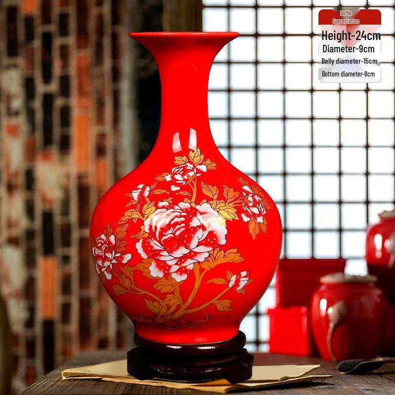 Jingdezhen Ceramic Vases - Chinese Home Decor for TV Cabinets & Shelves