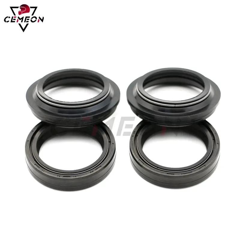 41X52.2X11 Fork Seal For BMW F650CS Scarver 02-05 F800GS 09-11 Motorcycle Front Shock Absorber Front Fork Oil Seal and Dust Cap