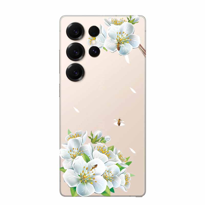 Clear Case For Samsung S25 Ultra 5G Case Clear Back Cover Animal Painting Soft Bumper For Galaxy S25Ultra Transparent Soft Funda