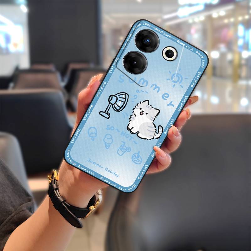 TPU Shockproof Phone Case For Tecno Camon20 Pro 5G/CK8n Silicone Fashion Design Dirt-resistant Anti-knock Graffiti Cute