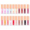 Julystar 20 Color Fruit Lip Gloss Pearlescent Dudu Lip Moisturizing and Moisturizing Mirror Water Light Temperature Changing Lip Oil