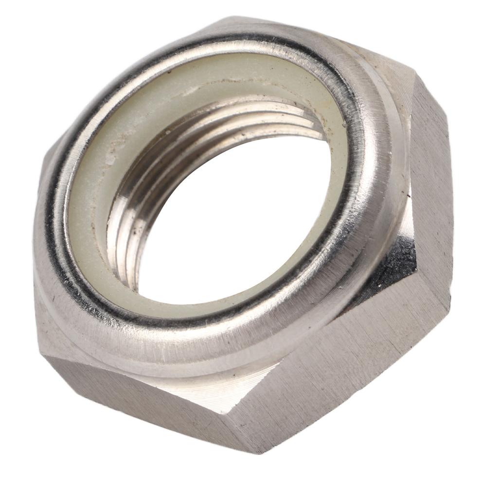 2pcs Stainless Steel Self Locking Nut 90185?22043 Replacement for Outboard Motor Engine