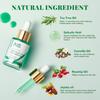 ANAiRUi 1.5% Salicylic Acid Tea Tree Face Oil, Soothing Purifying Facial Oil for Acne Prone Skin 30ml