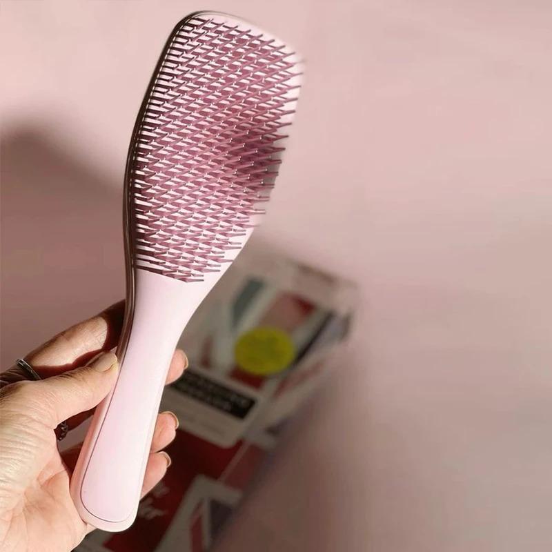Cepillo de masaje antiestático para el cabello, peine mágico original, cepillo de masaje para ducha, sin nudos, desenredante, 4 colores