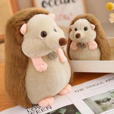Stehende Haltung Simulation kleiner Igel Puppe niedliches Tier Heilpuppe Plüschtier Puppe Ornament