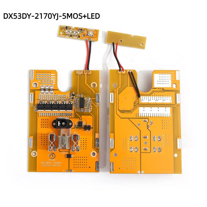 

1 шт. Інтерфейсний пін акумуляторного блоку Аксесуари 21 В Електроінструменти 21700 Літієва батарея Друкована плата захисту Друкована плата BMS A3