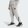 adidas ZNE. Hose Mode Logo Stilvoll Kordelzug Retro Sport Strickhose Herrenhose Mittelgrau JF2446
