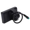 24V 36V 48V Electric Bike S866 LCD Display Meter Control Panel With Waterproof/SM Plug E-bike Parts