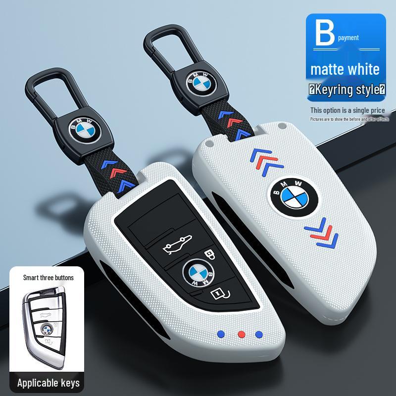 3, 5, 7 Series Blade Key Case - Luminous Protective Shell for 320i, 525li Remote & X3 Buckle