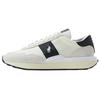 Polo Train 89 Leather Suede Round Toe Flat Low Top Casual Shoes Men Sneakers White 100052180