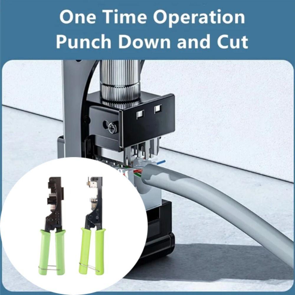 110 AMP Type Network Module Wiring Pliers 5/6 Network Module 180 Degree RJ45 Jack Punch Down Tool Punch Down Tool