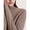 GOELIA 100% Cashmere Half-High Neck Seamless Sweater