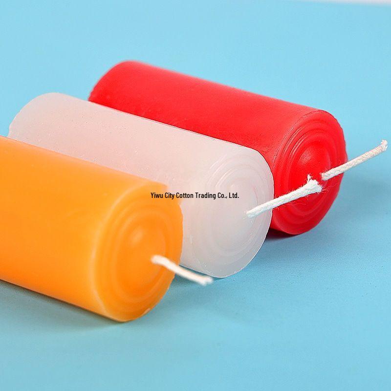 Smokeless Odorless Cylinder Candles for Power Outages, Weddings, Birthdays, New Year, and Decoration