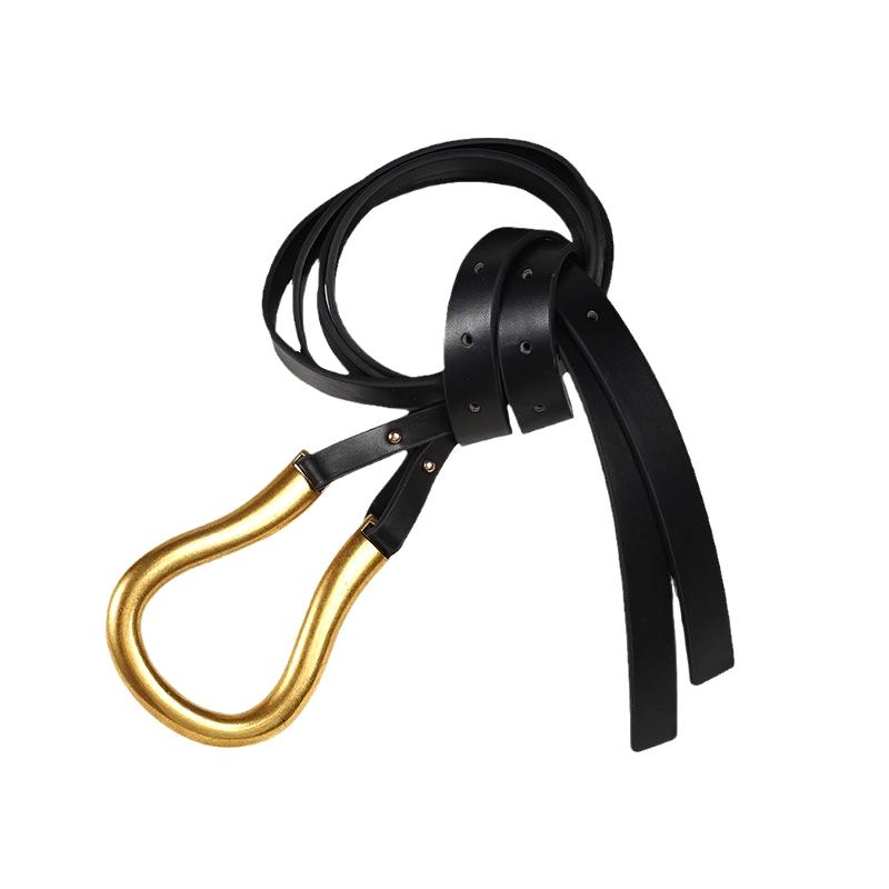 Pu Leather Waistband Vintage Coat Dress Belt For Women Slimming Sweater Overcoat Suit Belts Apparel Accessories Waist Belt