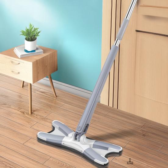 Yousheng X-Type Flat Mop Dry And Wet Dual Use Butterfly Mop No Wash Mop with 360-Degree Rotating Head for Home Dormitory Floors