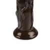 Brown Super Long Soft Skin Feeling Dildo Realistic Penis Sexy Female Masturbator Double-layer Suction Cup Dildos for Women
