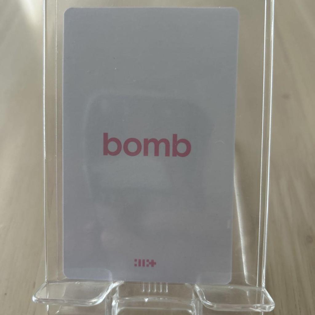 [USED] ILLIT BOMB Standard Edition PINK BOMB Edition Opened Minju Complete