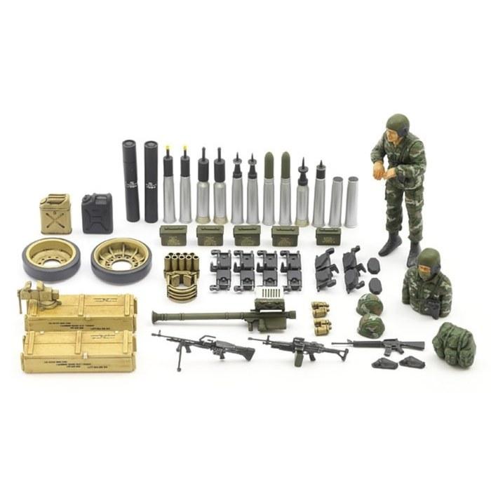 Tamiya 1/35 Military Miniature Series No.140 US M60A3 Tank Plastic Model 35140 Pre-colored