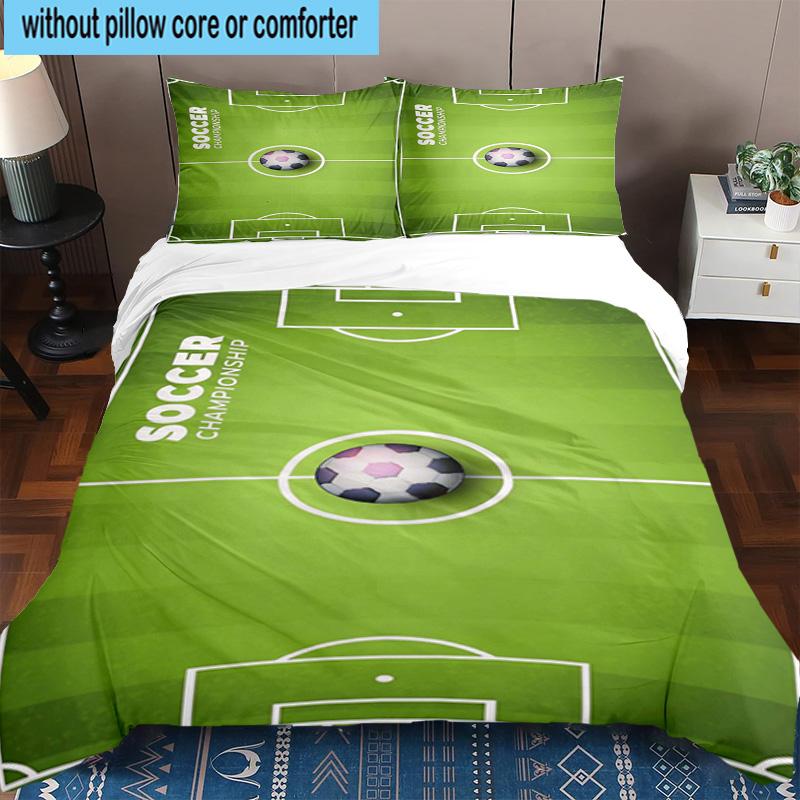 3PCS Basketball On Fire And Ice 3pcs Bedding,Including 3PCS Duvet Cover And 2pcs Pillowcases Perfect for Christmas,Ideal for Bedroom, Dormitory
