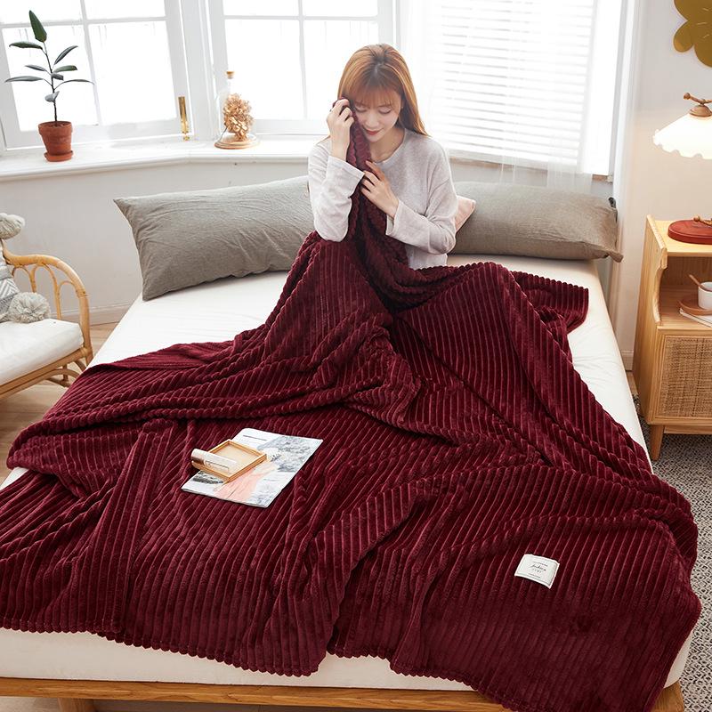 

Волшебный фланелевый коралловый флисовый плед: Плотный, Теплый и Универсальный Подарок 100x120cm