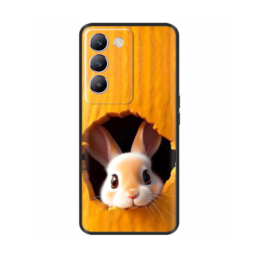 Shockproof Cover For Vivo V40 SE 5G T3 Y200e 5G V40SE Animal Painted Phone Back Cover Soft Silicone Case For Vivo T3 V40 SE Capa