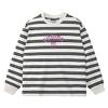 Fila FUSION Unisex Striped Pure Cotton Long-Sleeve T-Shirt