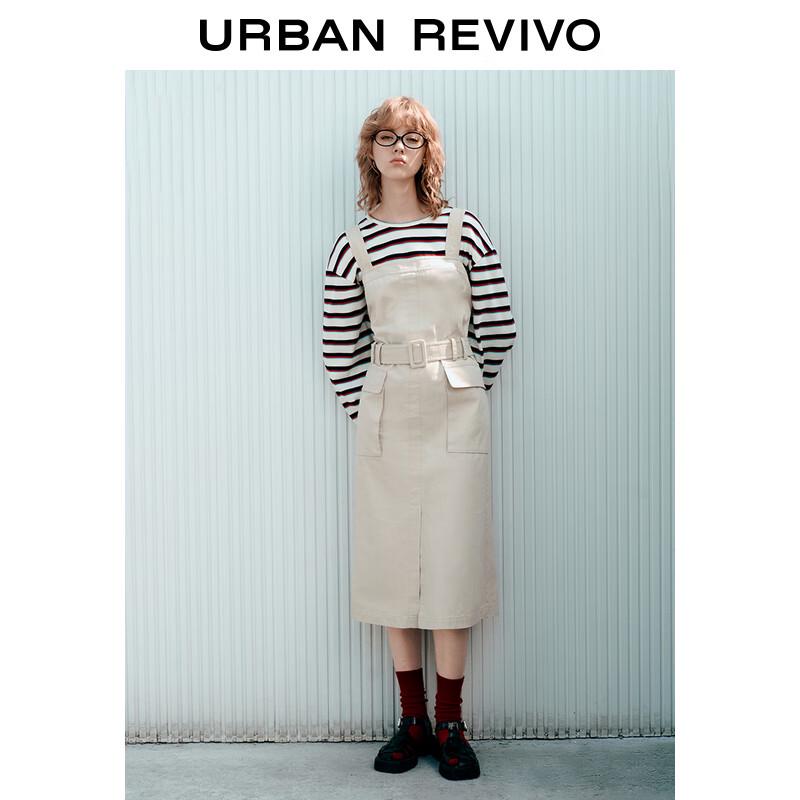 UR Women's Workwear Double Pocket Midi Dress