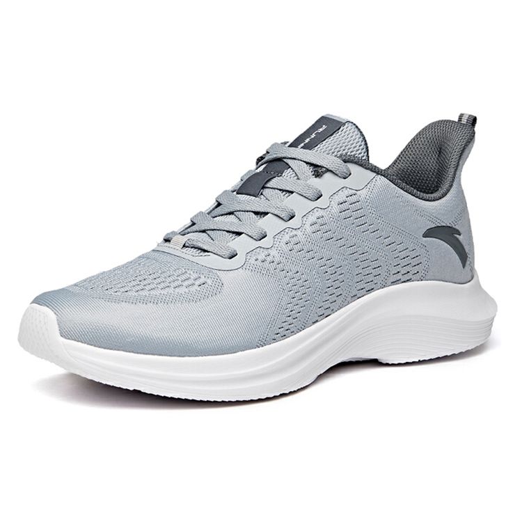Anta Running Series Non-Slip Durable Low-Top Running Shoes Fog Gray Men Sneakers 112025570-2