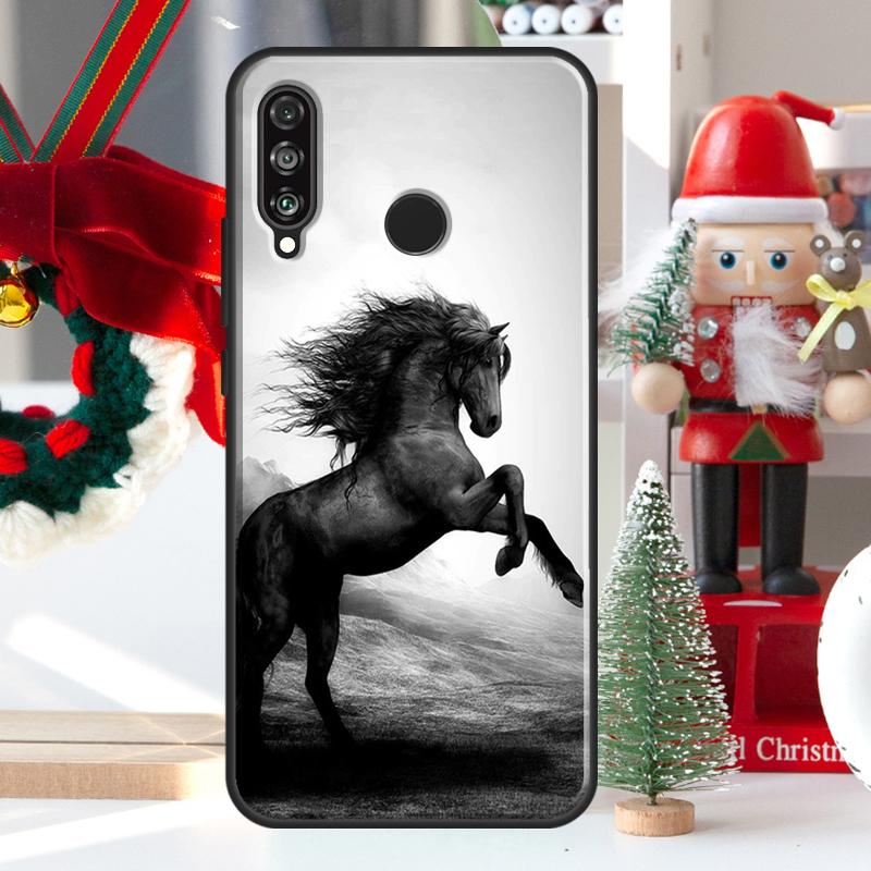 Horses Running For Huawei Honor 50 X9 X8 X7 Magic4 Pro P50 P20 P40 P30 Lite P Smart Z 2021 Nova 5T Case