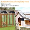 Outdoor Pet House Cooling Solar Panel Enclosure Fan For Caravans Campers Dog Portable Ventilati H4V6