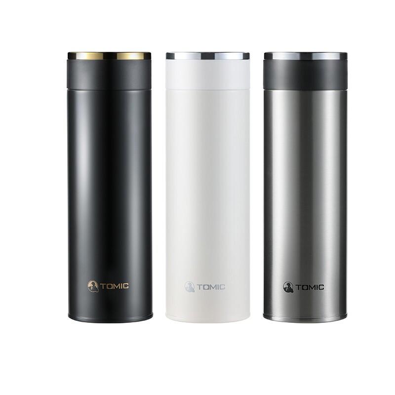 TOMIC Smart Temperature Display Ceramic Lined Insulated Mug