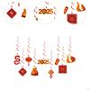 9x Chinese Year Hanging Decoration Lunar Photo Props Window Arrangements Blessing