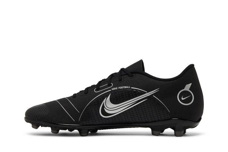 Men's Sneakers Nike Mercurial Vapor 14 Club MG 'Black Metallic Silver'