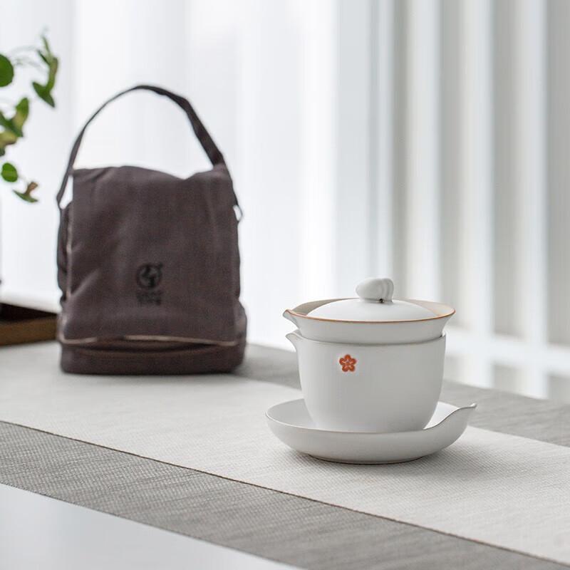 

Edenus Ceramic Travel Gongfu Tea Set
