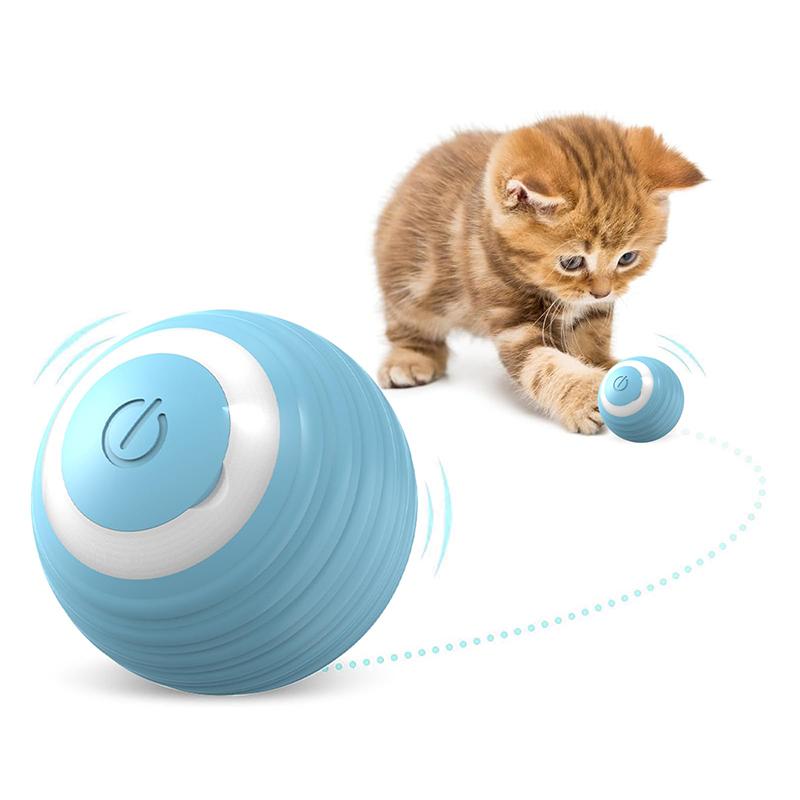 

1 шт., интеллектуальная катящаяся игрушка для кошек Pet Gravity, чтобы избавиться от скуки, самостоятельная приветственная палка для кошек, заряжающийся мяч для кошек, дразнящий мяч для кошек